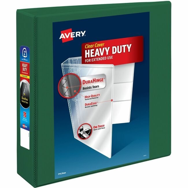 Avery Products Corporation Binder 2" Hdvw Green AVE79683