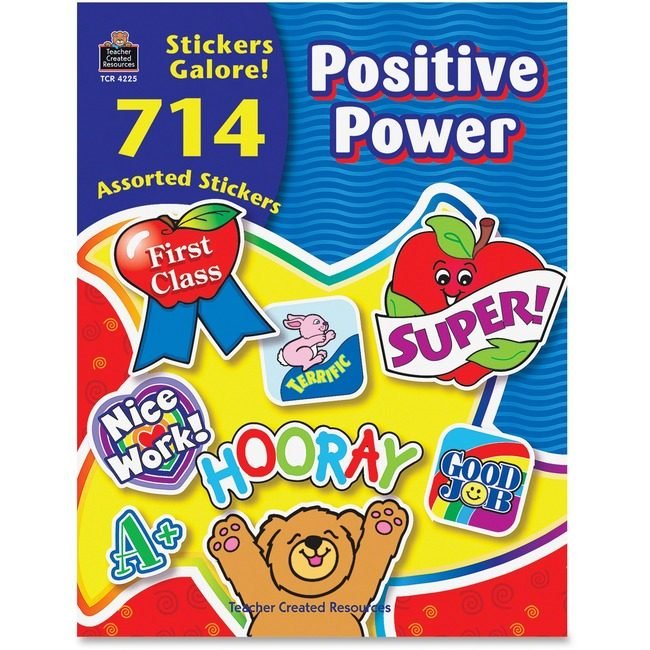 Teacher Created Resources Stickers Positv Power 714PC TCR4225