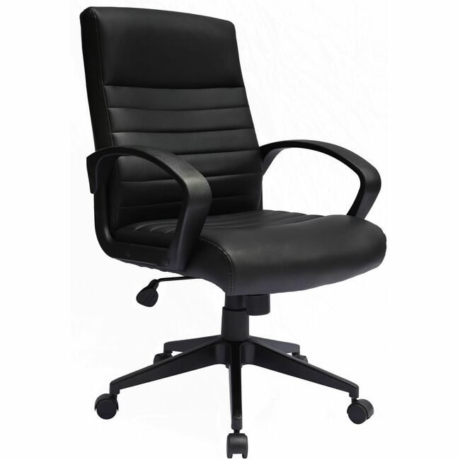 Boss Office Products Chair Task Ribbed Black BOPB426BK