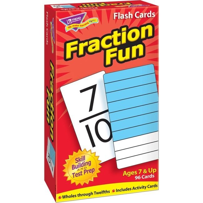 TREND Enterprises Card Flash Fraction Fun TEP53109