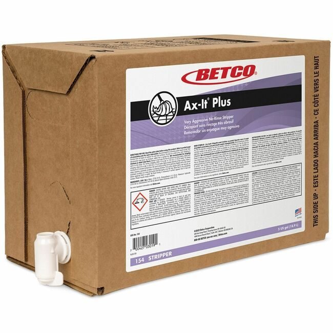 Betco Corporation Stripper Floor Ax-It+ 5GAL BET154B500