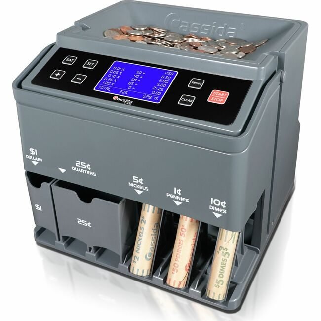 Cassida Corporation Counter/Sorter Coin 300/MIN CDAC300