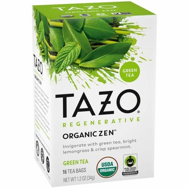 Starbucks Coffee Company Tea Tazo Orgnc Zen 16 BAG TZO00309