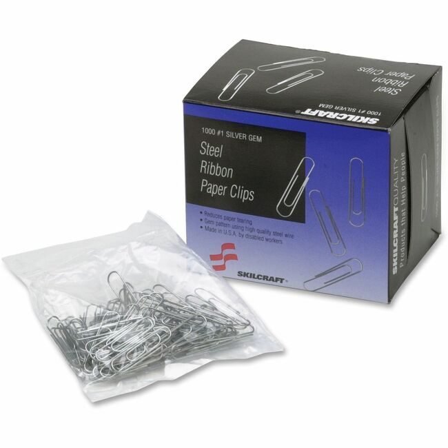 SKU-LEVEL VERIFICATION REQUIRED Paperclip #1 Stndrd 1000 Pack NSN1614292