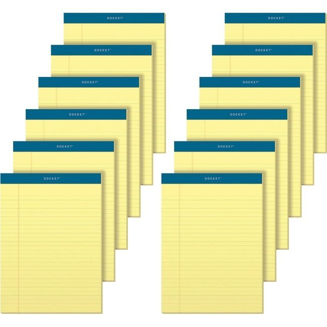TOPS Products Pad Legal 8.5X11.75 12 Pack Ca TOP63400