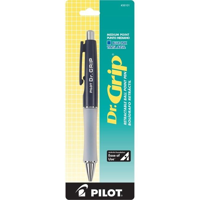 Pilot Corporation of America Pen Dr.Grip Blpnt 1.0MM Be PIL36101