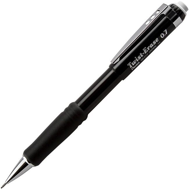 Pentel of America Pencil Twist-Erase Iii .7MM PENQE517A