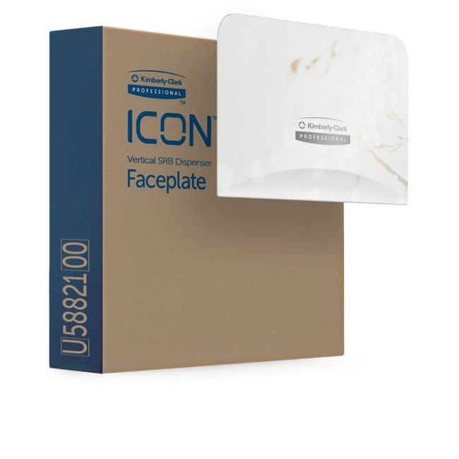 Kimberly-Clark Professional Kleenex / Scott / WypAll / Kimtech Faceplate Dispenser Bt 2 VERT Cy