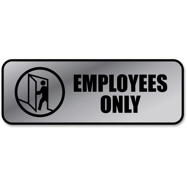 Consolidated Stamp Manufacturing COSCO / Sign Employees Only Me Sv COS098206