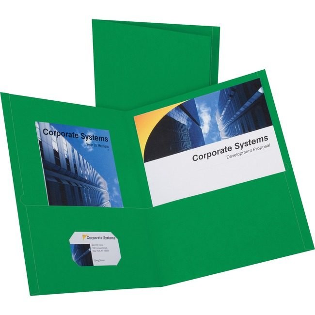 TOPS Products / ACCO legacy Oxford Folder 2-POCKET Letter Hgn OXF57556