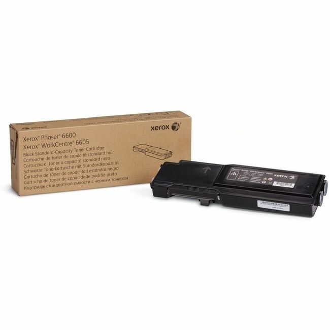 Xerox Corporation Crtdg PH6600 WC6605 Black 3K XER106R02244