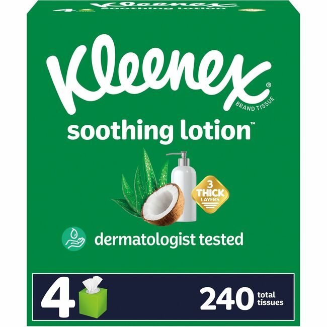 Kimberly-Clark Professional Kleenex / Scott / WypAll / Kimtech Facialtissue Soothinglotion