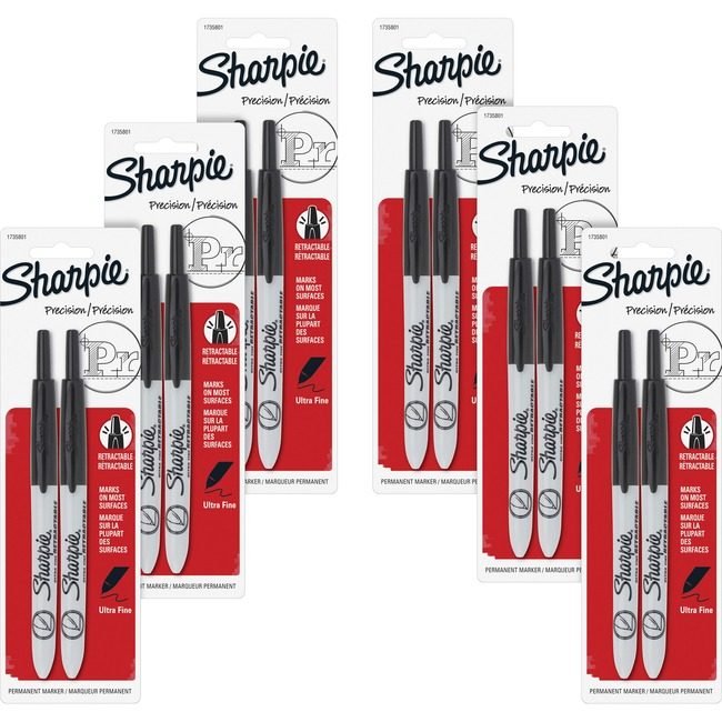 Sharpie / Expo / Prismacolor / Sanford Marker Rt Uf Black 2 Pack SAN1735801BX