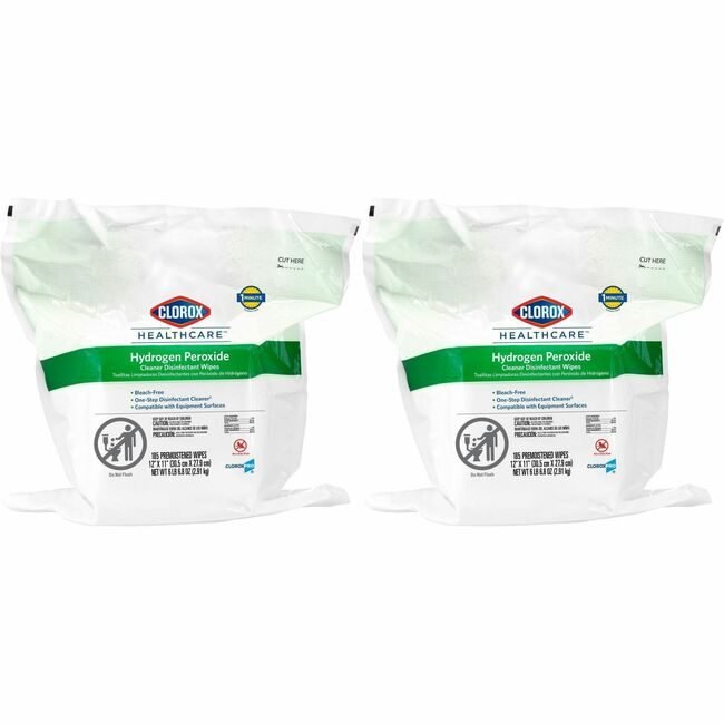 The Clorox Company CloroxPro / Wipes Rfll Dsfct Hprx 185 Count CLO30827CT