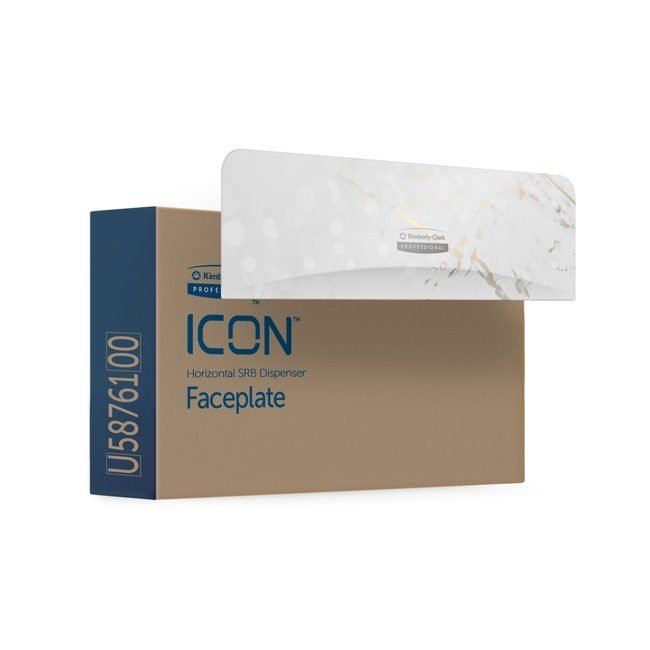 Kimberly-Clark Professional Kleenex / Scott / WypAll / Kimtech Faceplate Dispenser Bt 2 HRZ Cy