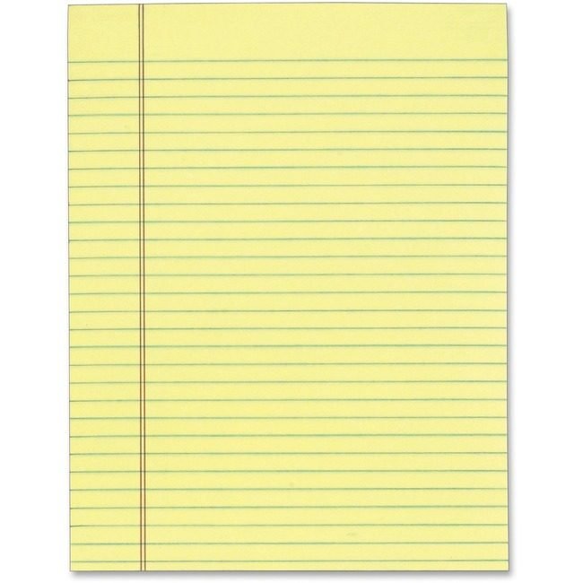 TOPS Products Pad LGLRULE 50SH8.5X11 Ca TOP7522