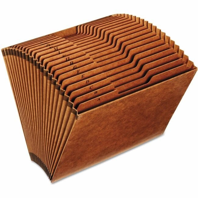 Universal Office Products File Exp 12X10 A-Z Red UNV13910