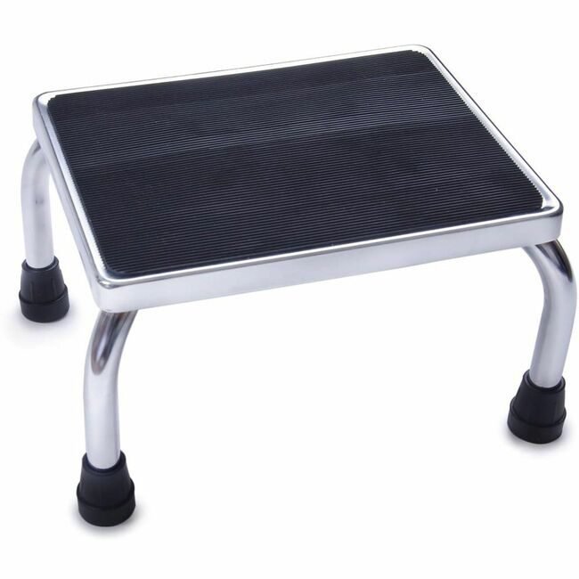 Medline Industries Footstool Chrome 350LB CAP MIIMDS80430I