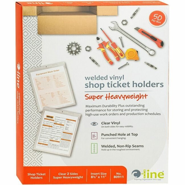 C-Line Products Holder Shopticket Vinyl Letter CLI80911