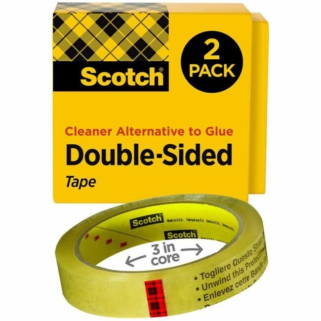3M Company Tape Dblsided 3/4X1296 2 Pack MMM665-2P34-36