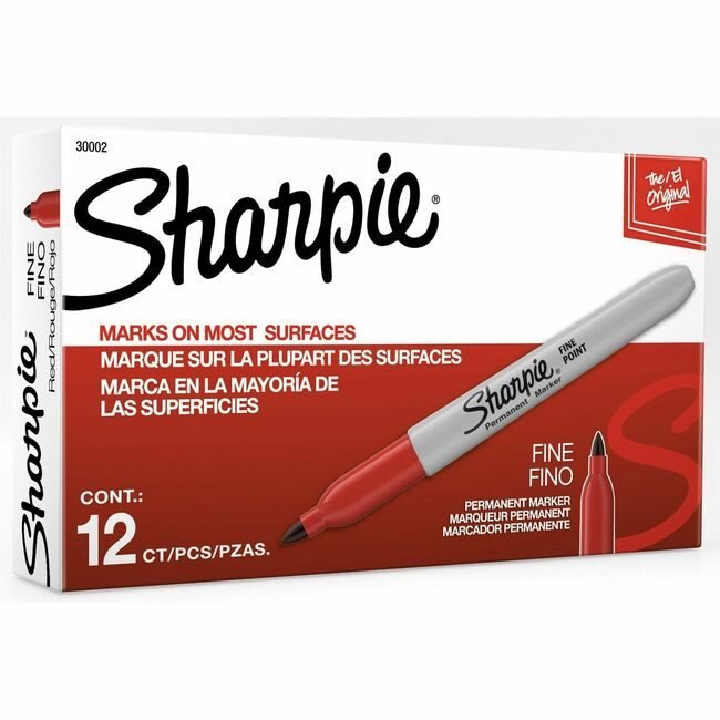 Newell Brands / Sanford Sharpie / Expo / Prismacolor / Marker Fine Red SAN30002B