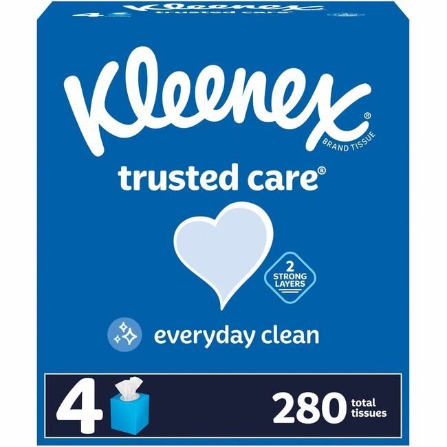 Kimberly-Clark Professional Kleenex / Scott / WypAll / Kimtech Tissue Cre Trstd 70 4/PK KCC50184CT