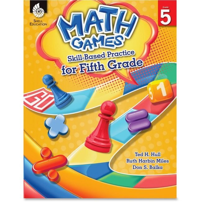 Teacher Created Materials / Shell Education Book Math Games GRADE 5 SHL51292