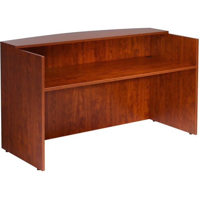 Boss Office Products Recep Dsk Lam Cherry BOPN169C