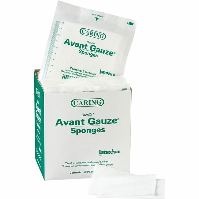 Medline Industries Gauze Non-Wvn Cotton 2"X2" MIIPRM21224