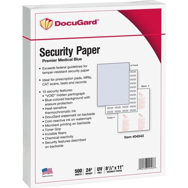 Paris Corporation PrintWorks Professional Paper Prscrptn/Med Premier PRB04543
