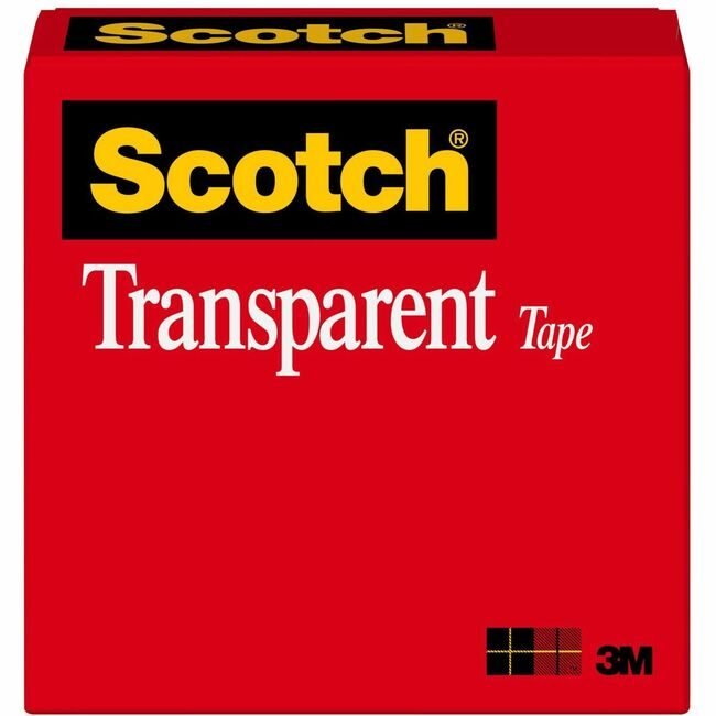 3M Company Tape 3"CORE 1"W Trans MMM60012592