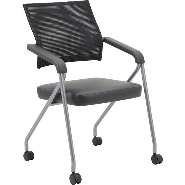 Boss Office Products Chair Nesting Mesh 2/CT Black BOPB18062