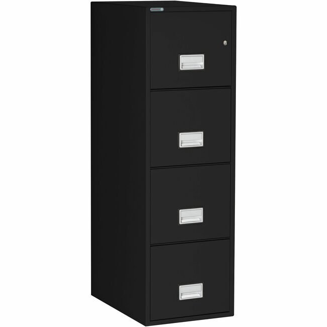Phoenix Safe File Vert Letter 4DR 25DEP Black PXSLTR4W25B