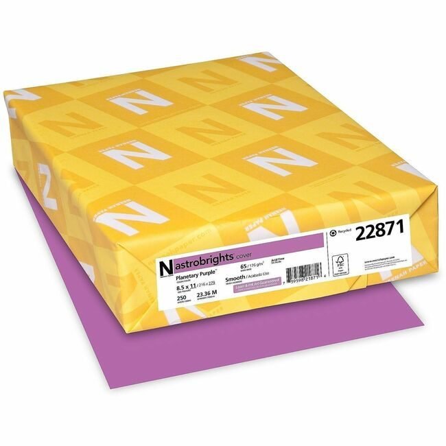 Neenah Paper, Inc. Astrobrights Astrobrt 65# Plnet Pe WAU22871