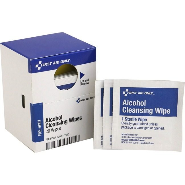 Acme United Corporation First Aid Only Pad Cleansing Alcohol FAOFAE-4001