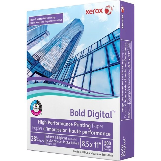 Xerox Corporation Paper Bold Digital 8.5X11 XER3R11760