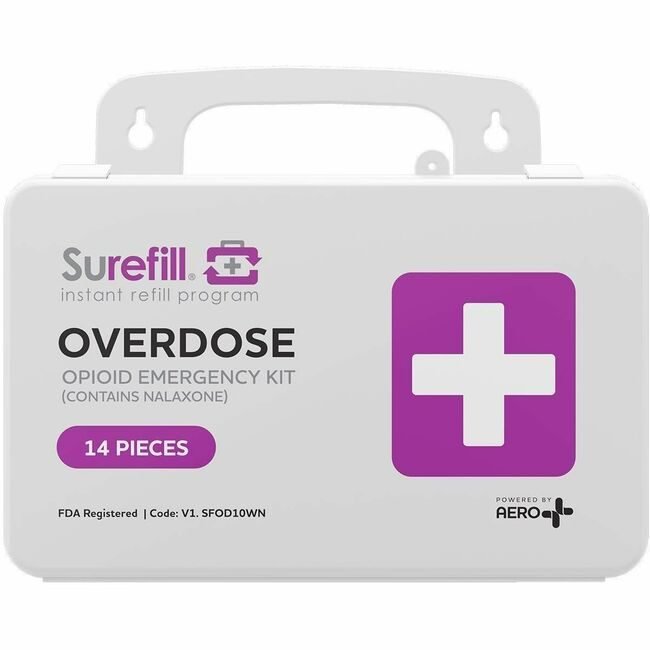 Aero Healthcare AU Pty Ltd CARDIACT Opiodoverdosekit Plastic AERSFOD10WN