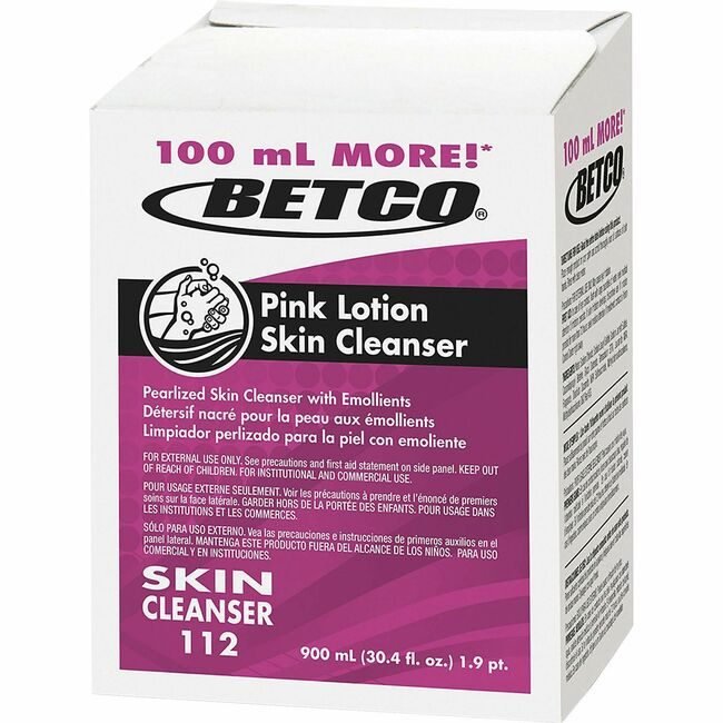 Betco Corporation Lotion Pink Bib 12/900ML BET1121900