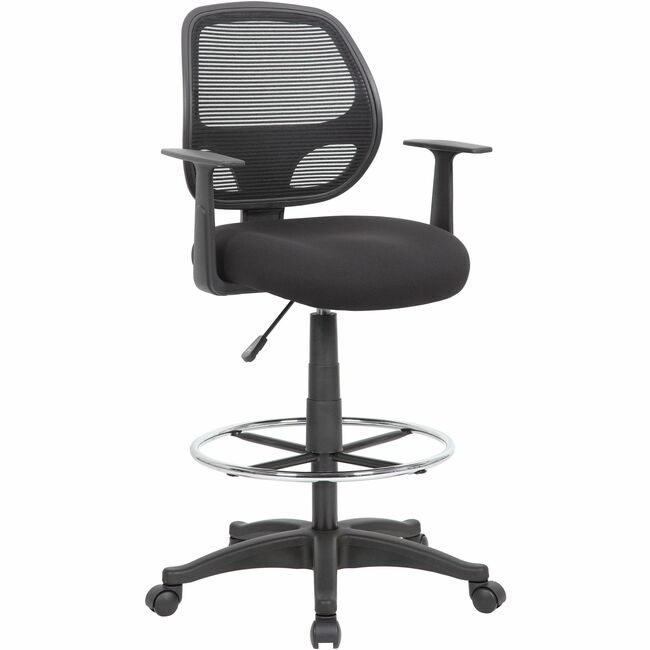 Boss Office Products Stool Mesh Black BOP16606