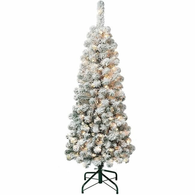 National Tree Company Acacia Sflock Wc 4.5FT NLT729083275074