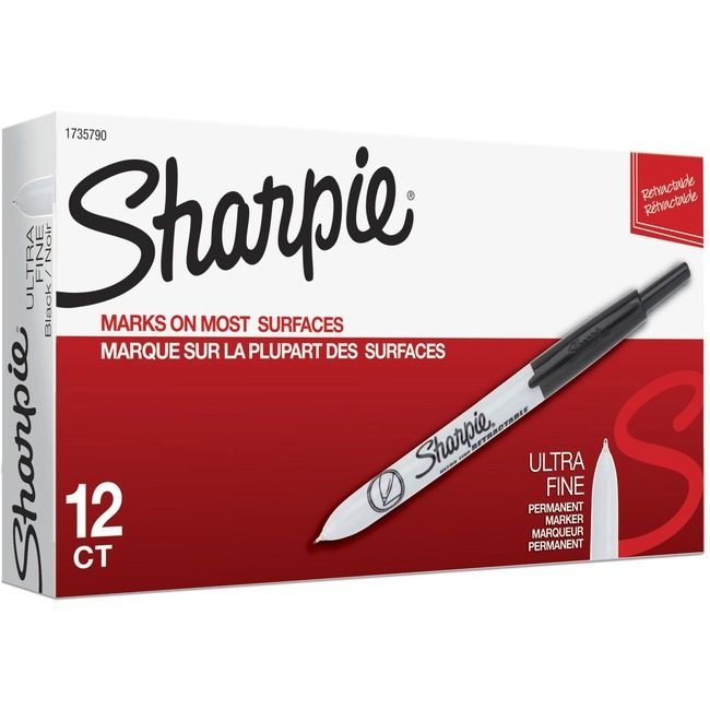 Sharpie / Expo / Prismacolor / Sanford Marker Rt Ultrfn Black SAN1735790