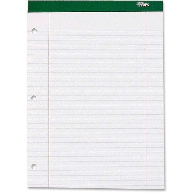 TOPS Products WRITING PAD 8-1/2" X 11-3/4" TOP63379