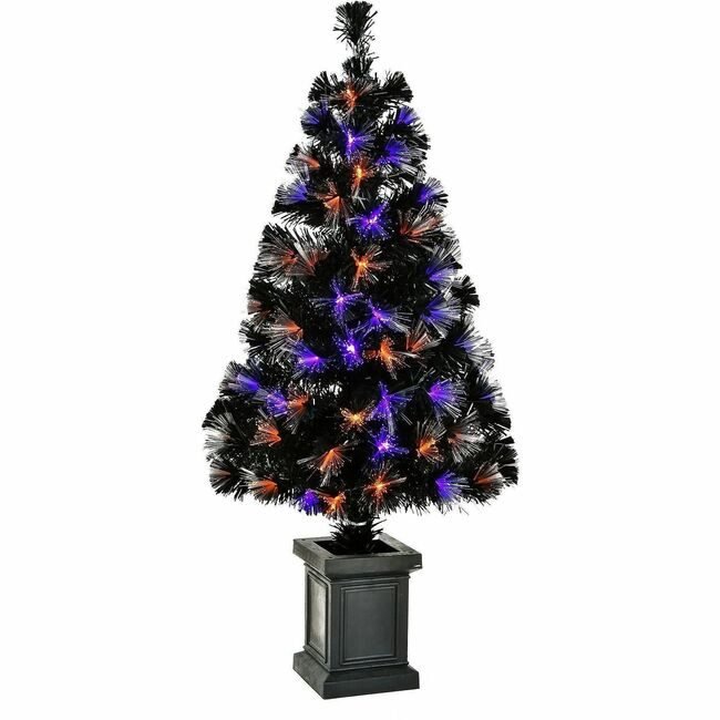 National Tree Company Halloween Fiber 48IN NLT729083111037
