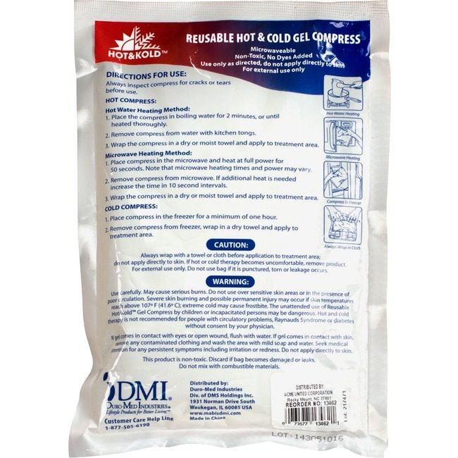 Acme United Corporation First Aid Only Pack Hot/Cold Large FAO13462