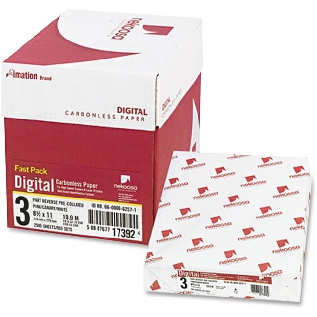 Nekoosa Paper CARBONLESS3PT P/C/W NEK17392