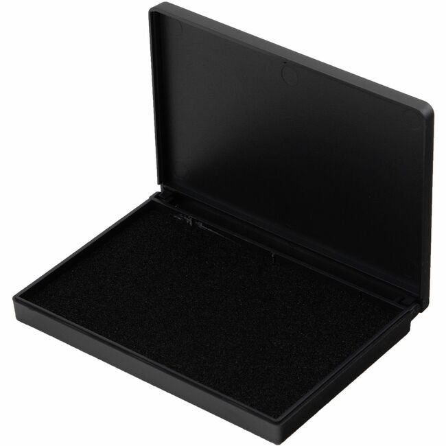 Charles Leonard Pad Stamp Foam Black LEO92220
