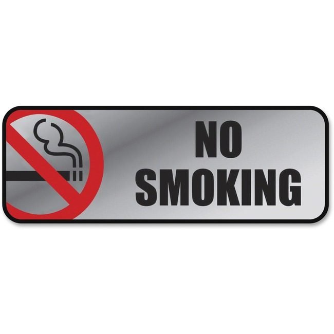 Consolidated Stamp Manufacturing COSCO / Sign No Smoking Sv COS098207