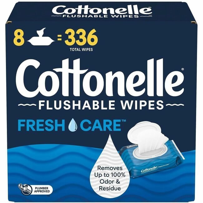 Kimberly-Clark Professional Kleenex / Scott / WypAll / Kimtech Wipe Flush Cottonelle 8 KCC51826