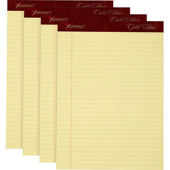 TOPS Products Pad Legal 8.5X11.75 4 Pack Ca TOP20032