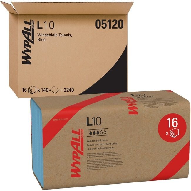 Kimberly-Clark Professional Kleenex / Scott / WypAll / Kimtech Wiper L10 Auto Blue KCC05120